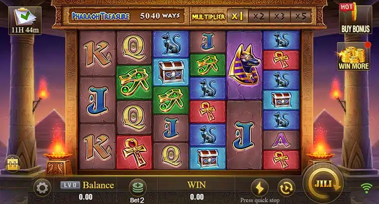 Pharaoh Treasure Slot RTP: Discover Ancient Riches with P898 Casino